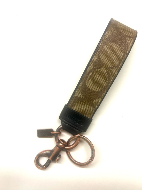 Coach Accessories - Coach Signature Canvas Key Fob charm